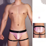 Menaful™ pink / onesize Men's Bondage-Style Trunks