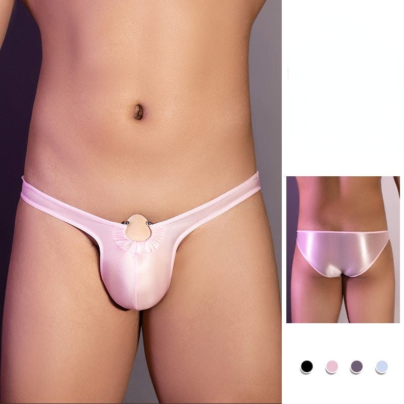 Menaful™ pink / onesize Men's Single-Ring Thong