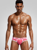 menaful Pink / S Letter Color Cotton Briefs