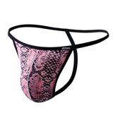 menaful Pink Sexy Underwear Men's Thong