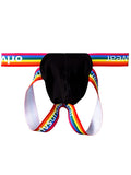 menaful Pouch Bag Sexy Men's Rainbow Thong