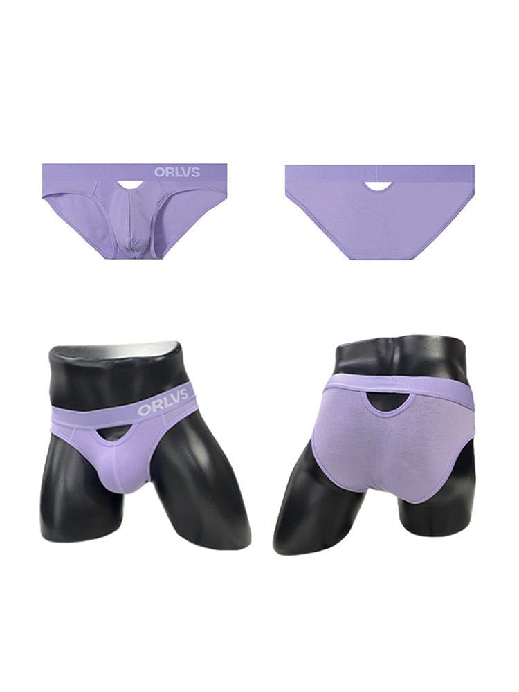 menaful Purple / M Cutout Briefs