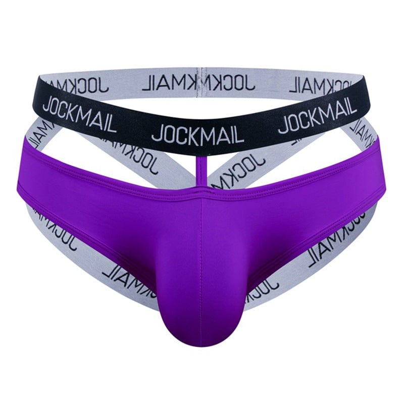 Menaful™ purple / M Men's Butt-Lifting Ice Silk Strap Hollow-Out Thong