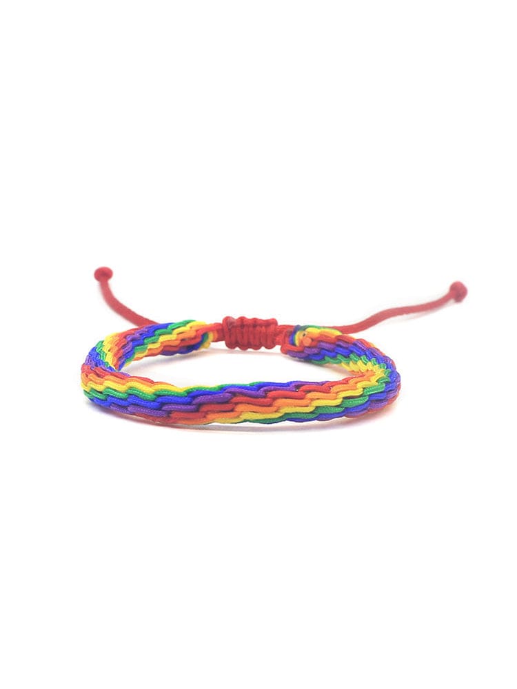 menaful Rainbow / B Rainbow Hand-knitted Bracelet