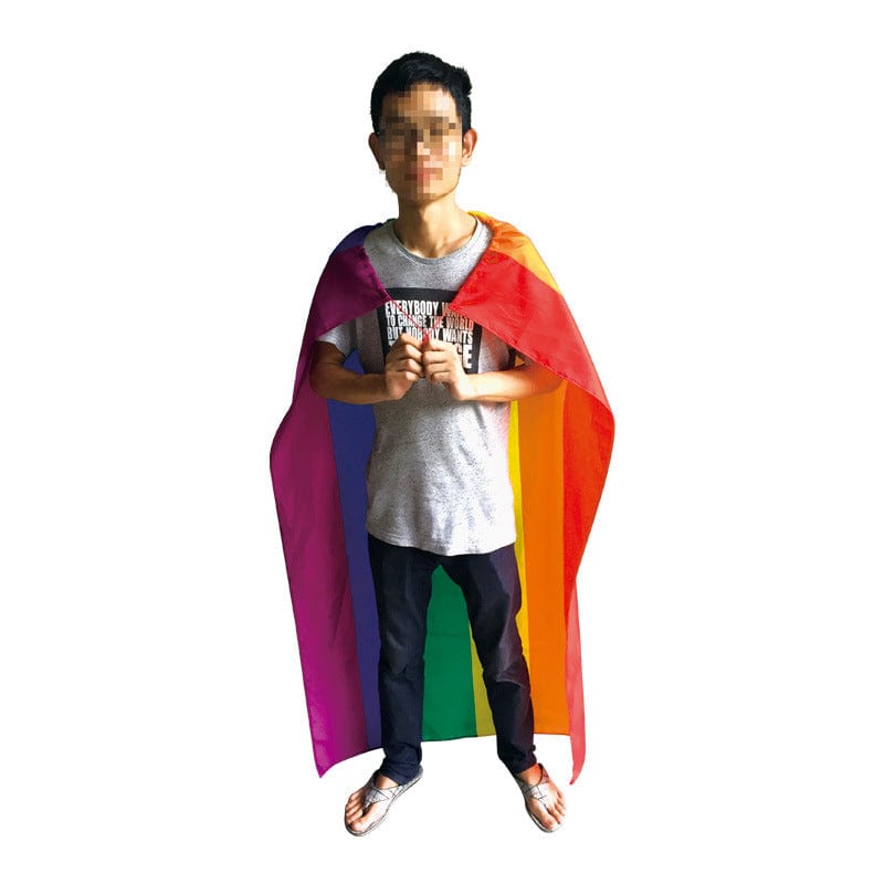 Menaful™ Rainbow Flag Cape