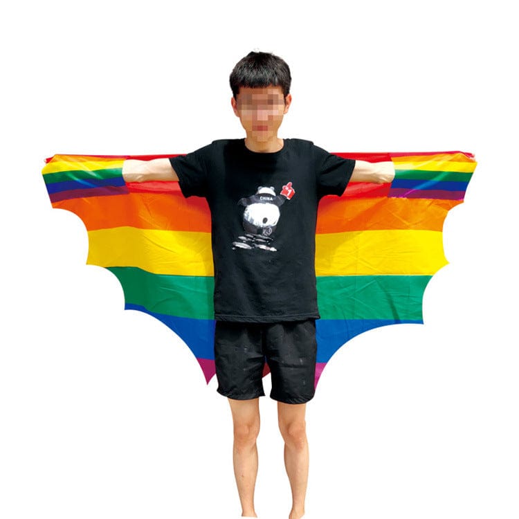 Menaful™ Rainbow Flag Cape