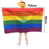 Menaful™ Rainbow Flag Cape A Rainbow Flag Cape