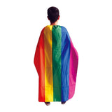 Menaful™ Rainbow Flag Cape B Rainbow Flag Cape