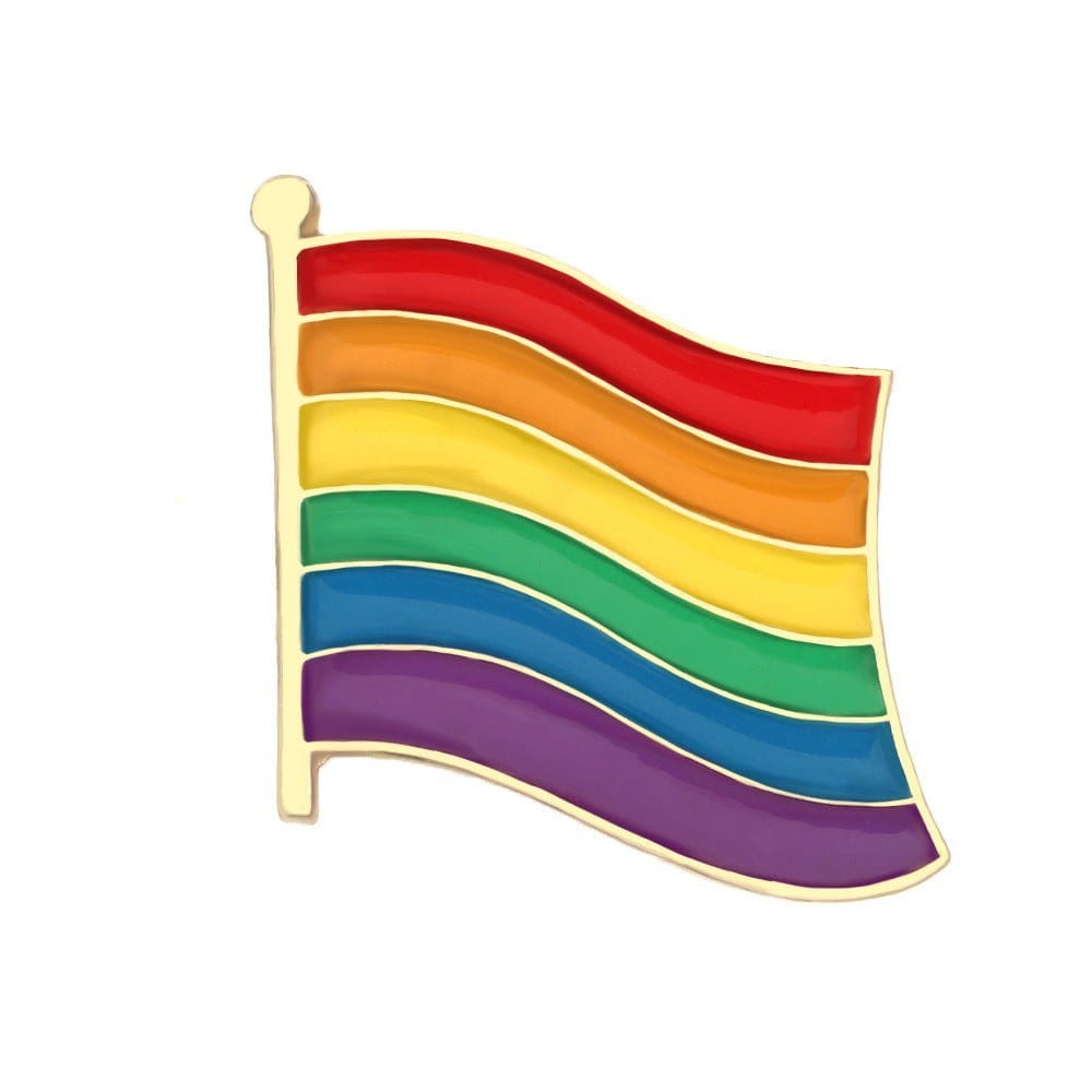 Menaful™ rainbow Flag Creative Rainbow Chest Pin