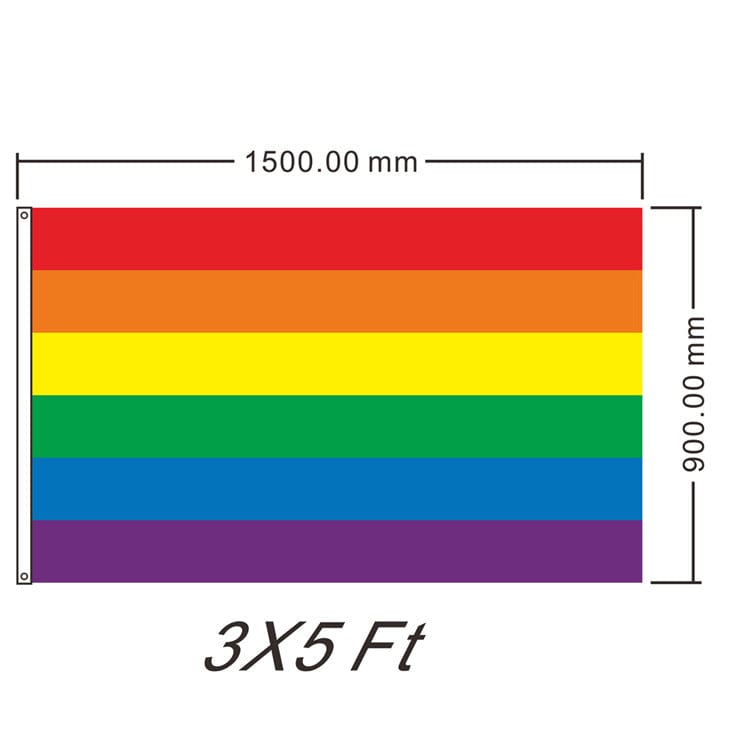 Menaful™ Rainbow flags