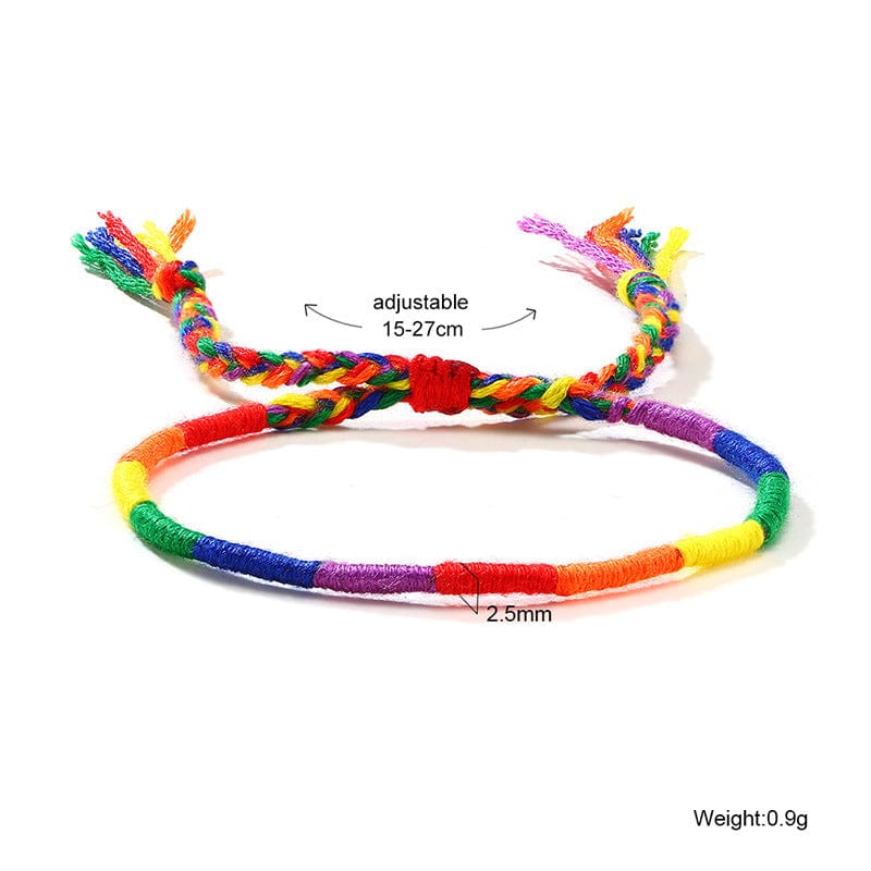 Menaful™ Rainbow Hand-Woven Bracelet