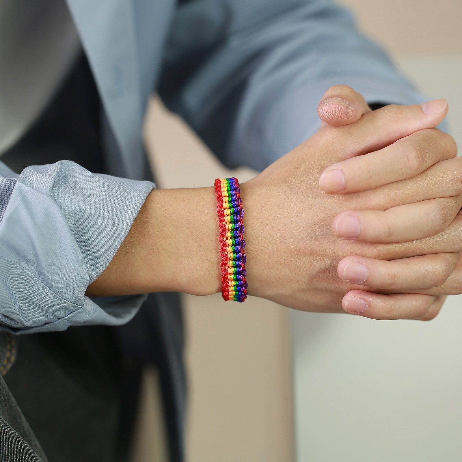 Menaful™ Rainbow Hand-Woven Bracelet