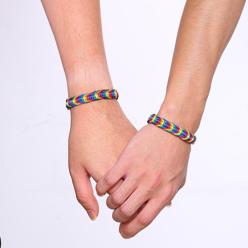 Menaful™ Rainbow Hand-Woven Bracelet