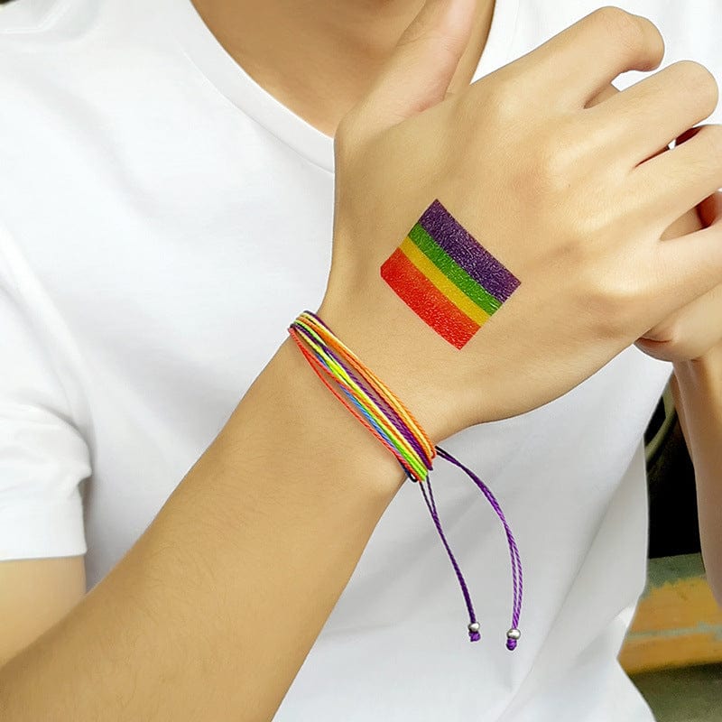 Menaful™ Rainbow Hand-Woven Bracelet