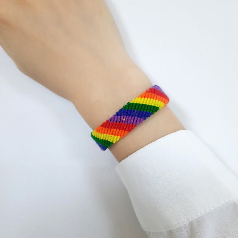 Menaful™ Rainbow Hand-Woven Bracelet