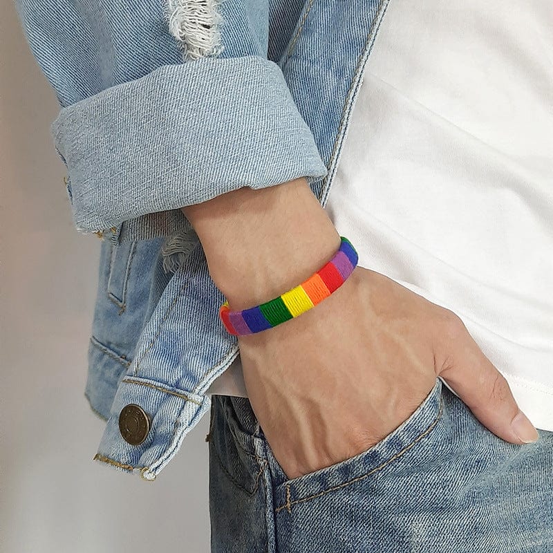 Menaful™ Rainbow Hand-Woven Bracelet