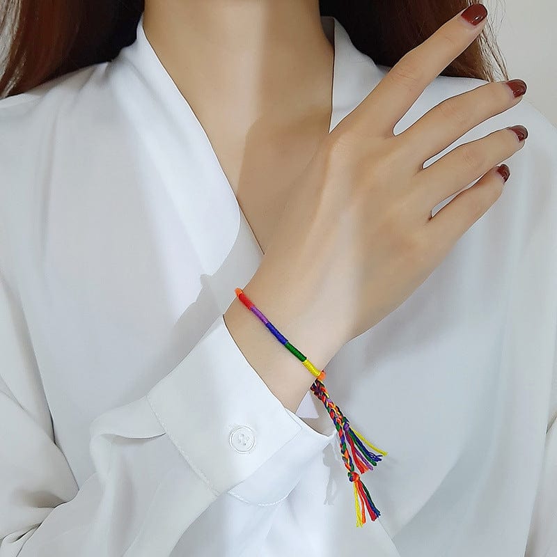 Menaful™ Rainbow Hand-Woven Bracelet