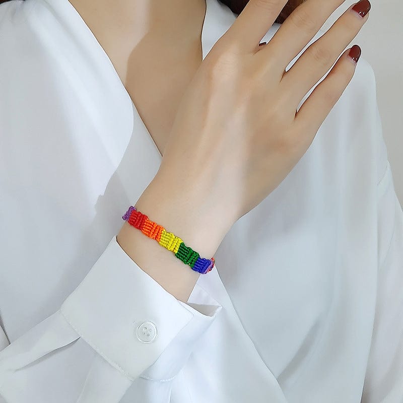 Menaful™ Rainbow Hand-Woven Bracelet