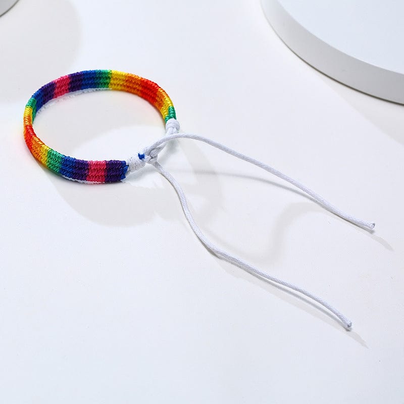 Menaful™ Rainbow Hand-Woven Bracelet