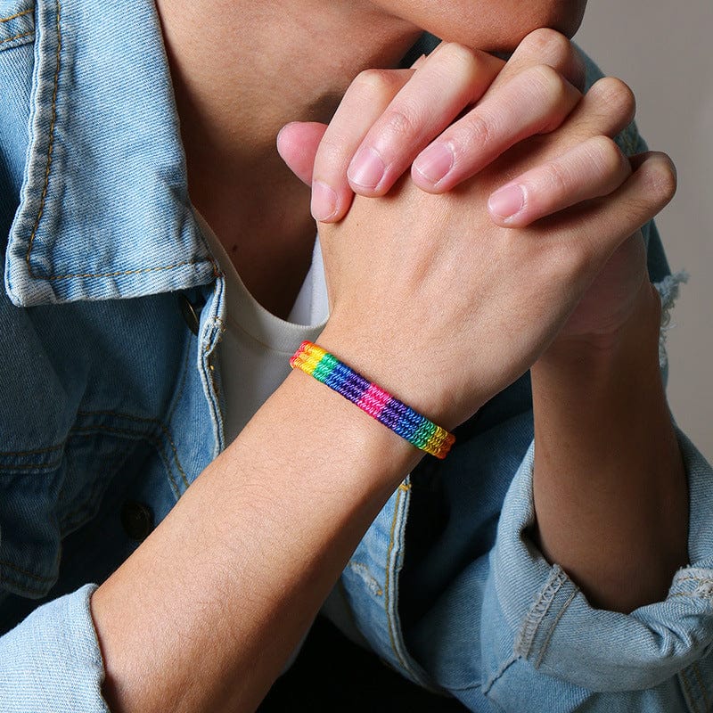 Menaful™ Rainbow Hand-Woven Bracelet