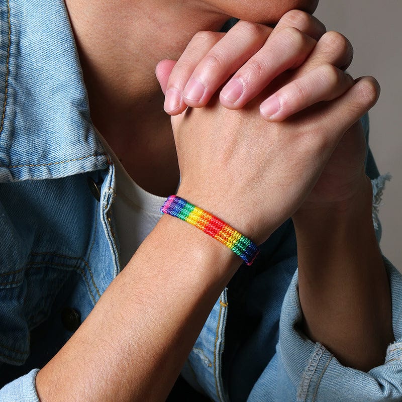 Menaful™ Rainbow Hand-Woven Bracelet