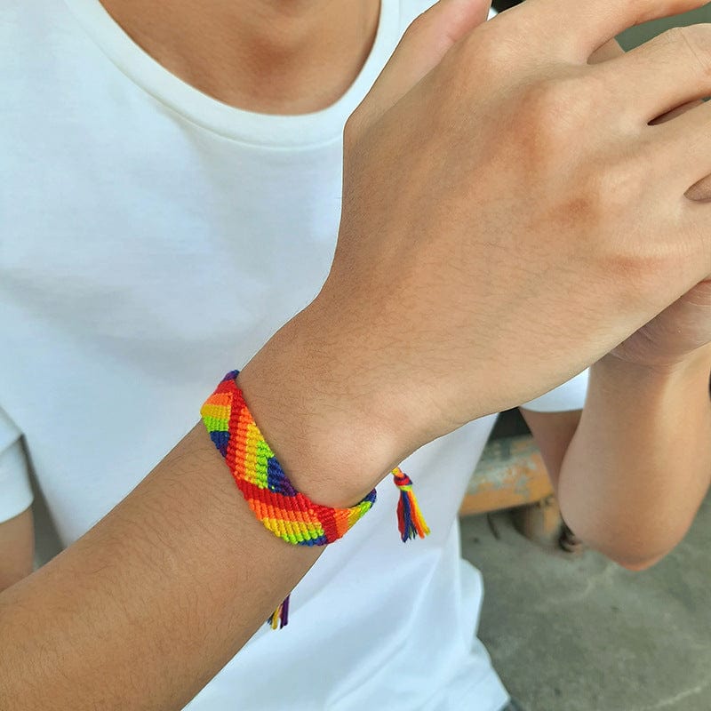 Menaful™ Rainbow Hand-Woven Bracelet