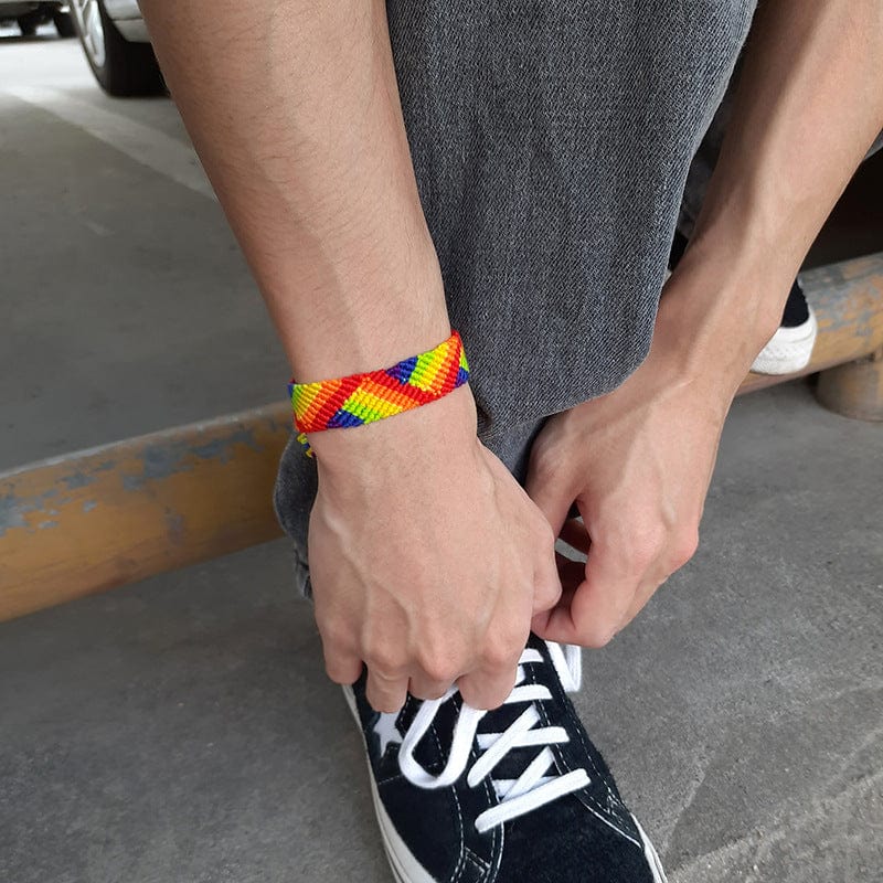 Menaful™ Rainbow Hand-Woven Bracelet