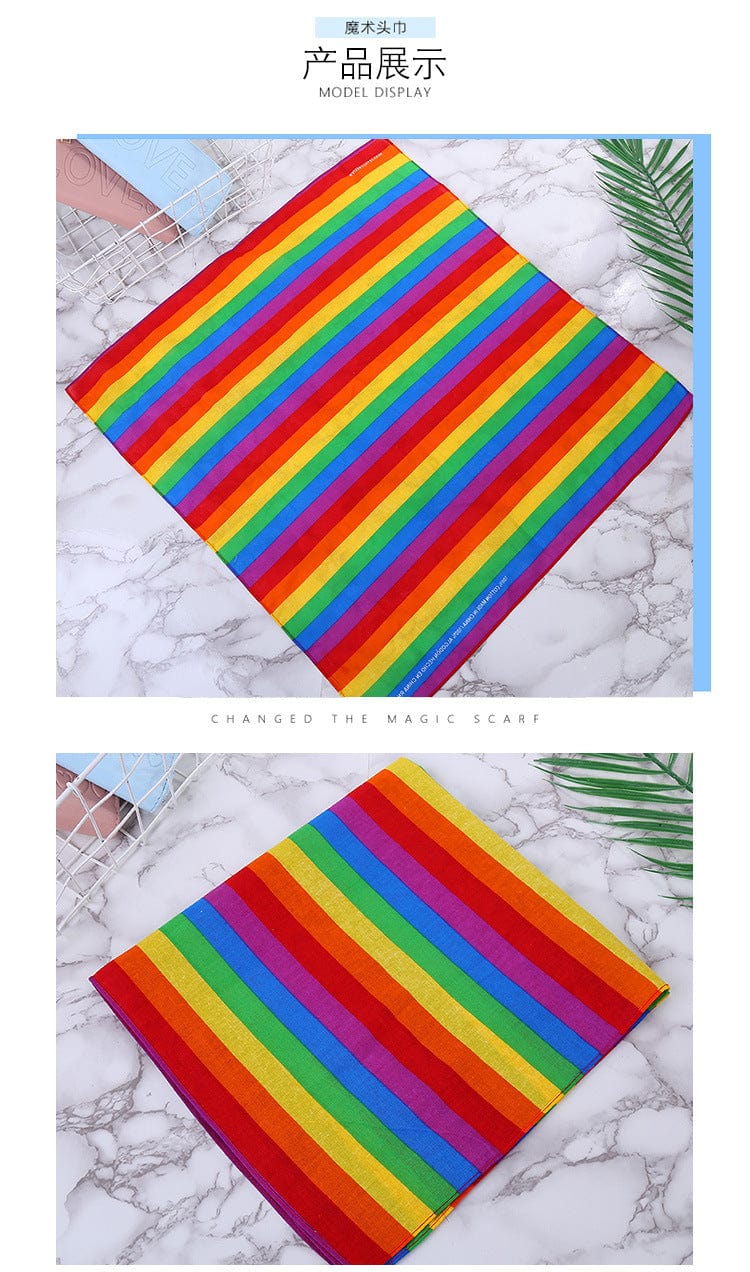 Menaful™ Rainbow Headscarf