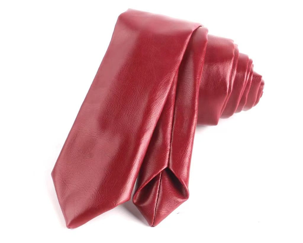 menaful Red 5cm Wide Fashion Men's Tie