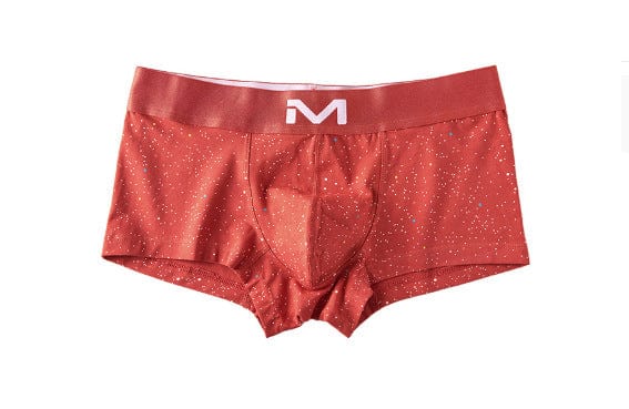 Menaful™ red / M Men's Breathable Galaxy Print Boxer Briefs