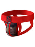 menaful Red / M Men's Camo Mesh Sexy Thong