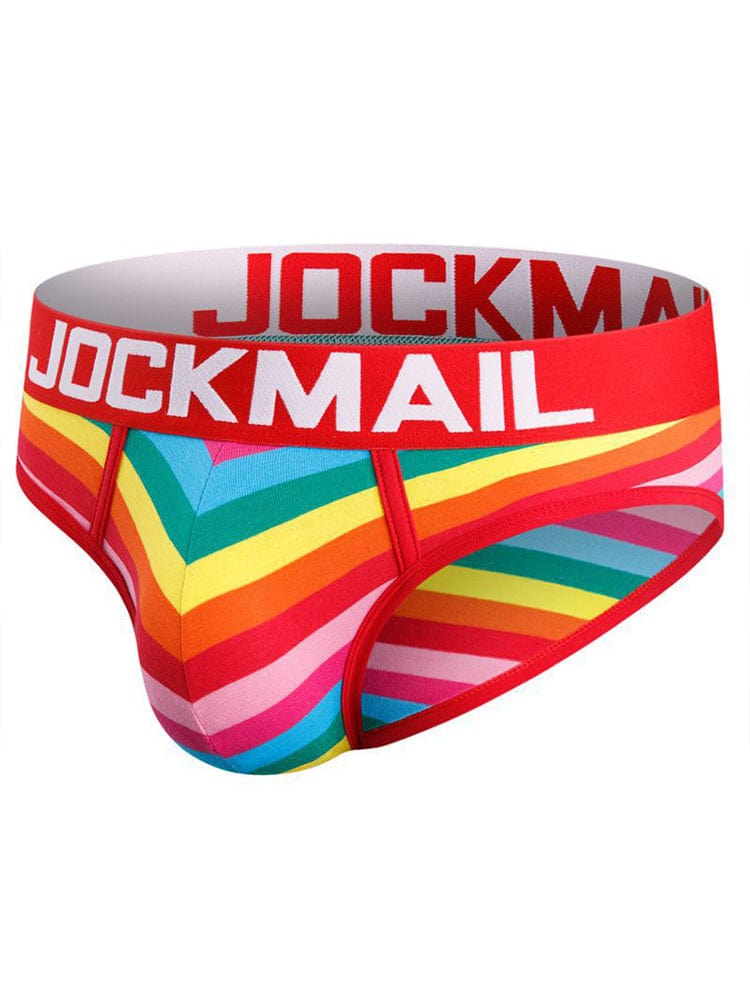 menaful Red / M Men's Rainbow Wave Brief