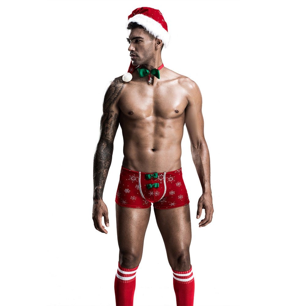 Menaful™ red / One size Men's Christmas Lingerie