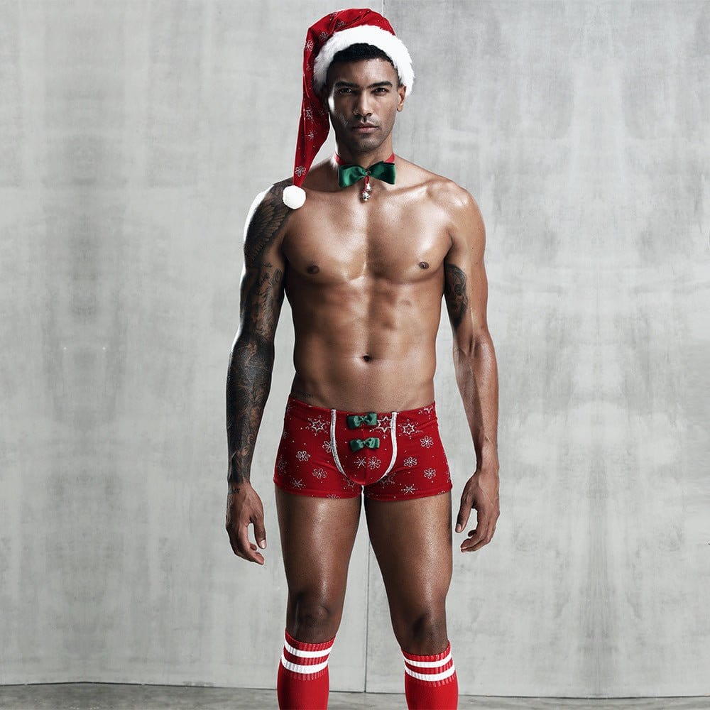 Menaful™ red / One size Men's Christmas Lingerie