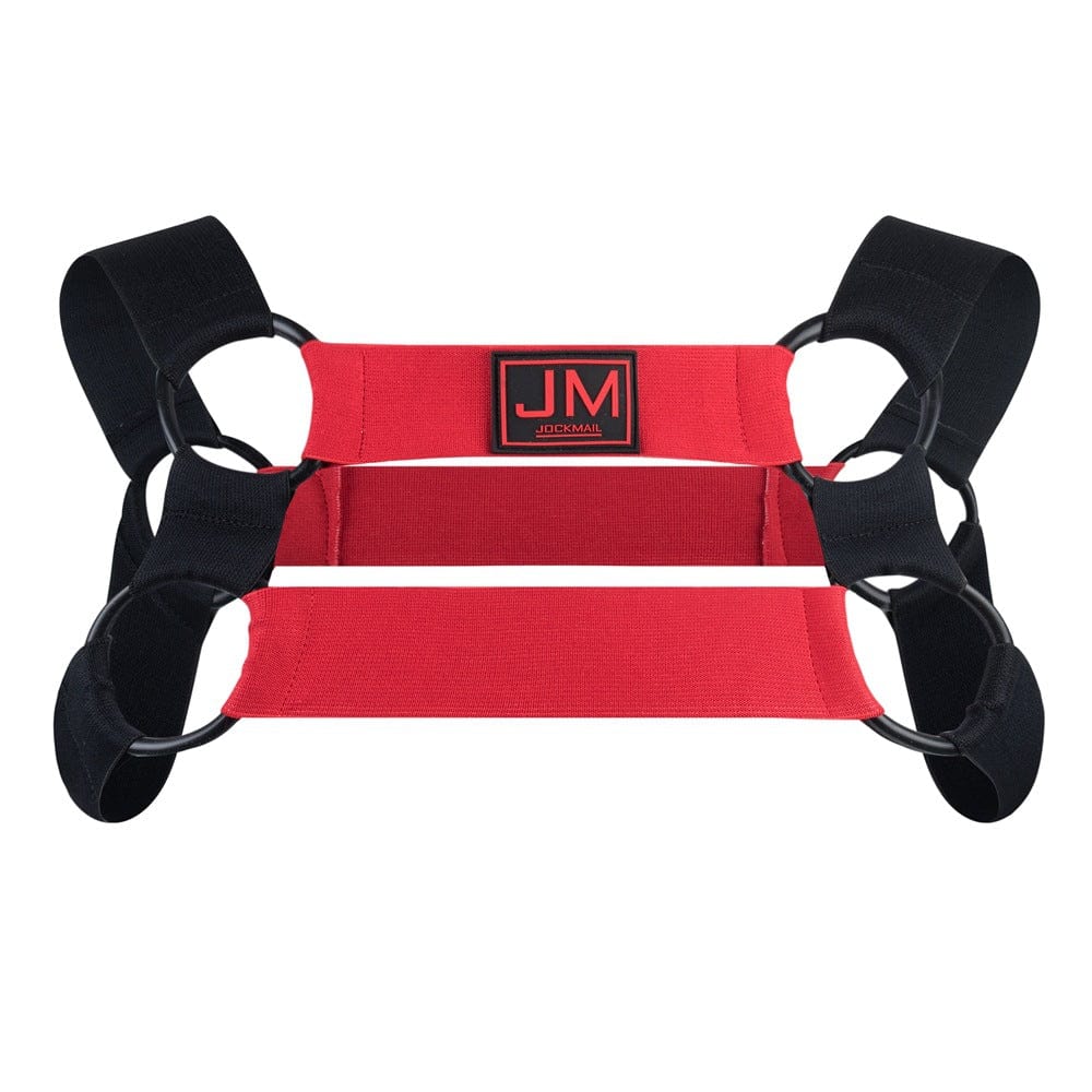 MENAFUL™ Red / S/M Men's Neoprene Harness