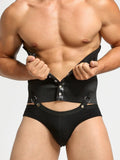 menaful Removable Shapewear Belly Band Briefs