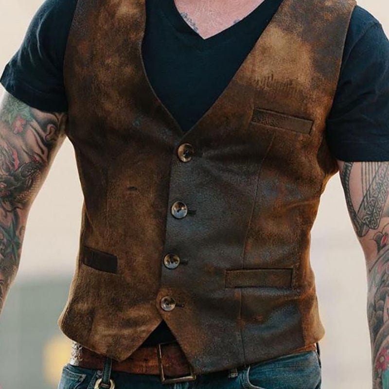 menaful Retro Men's Trendy Vest