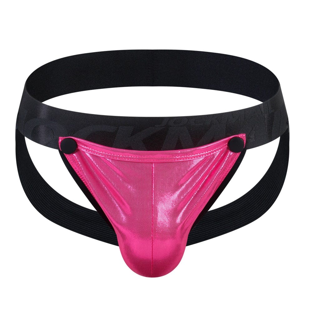 Menaful™ rose red / M Men's Detachable Pouch Jockstrap