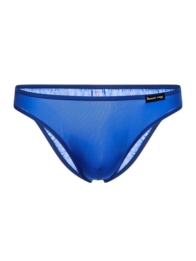 menaful Royal Blue / M Men's Ice Silk Briefs