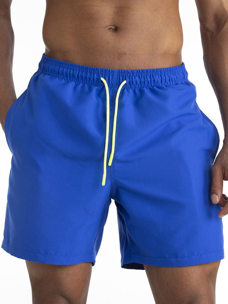 menaful Royal Blue / M Men's Plus Size Athletic Casual Board Shorts