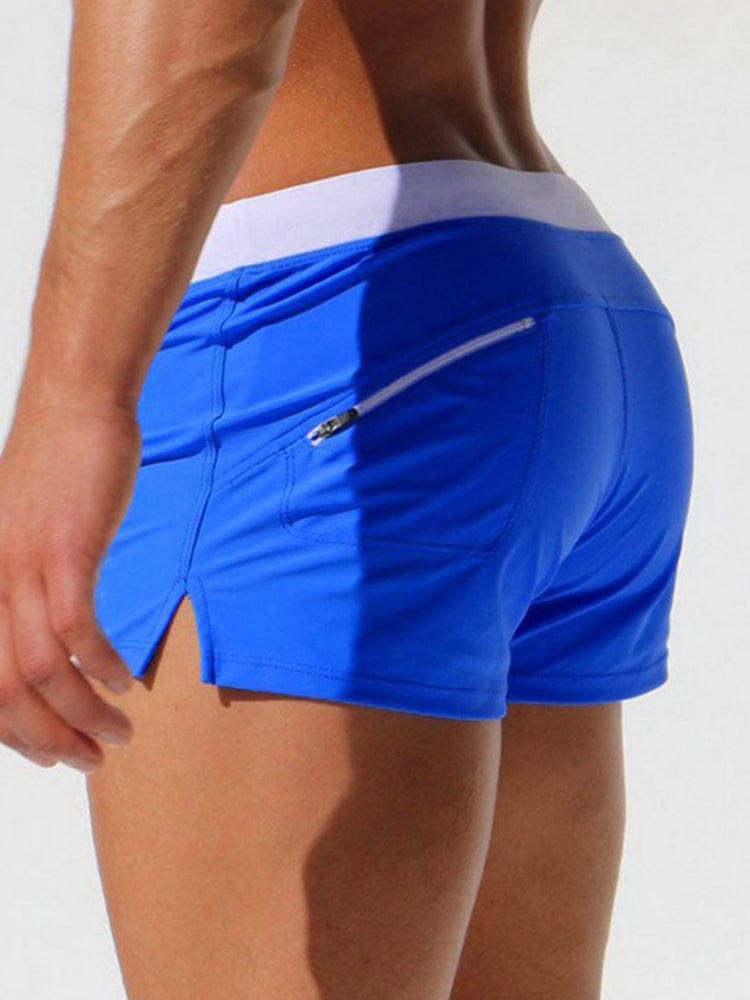 menaful Royal Blue / S Men's Quick-drying Swimming Trunks (High Quality Version)