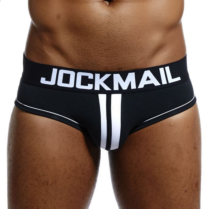 menaful Sexy Cotton Buttocks Men's Triangle Briefs