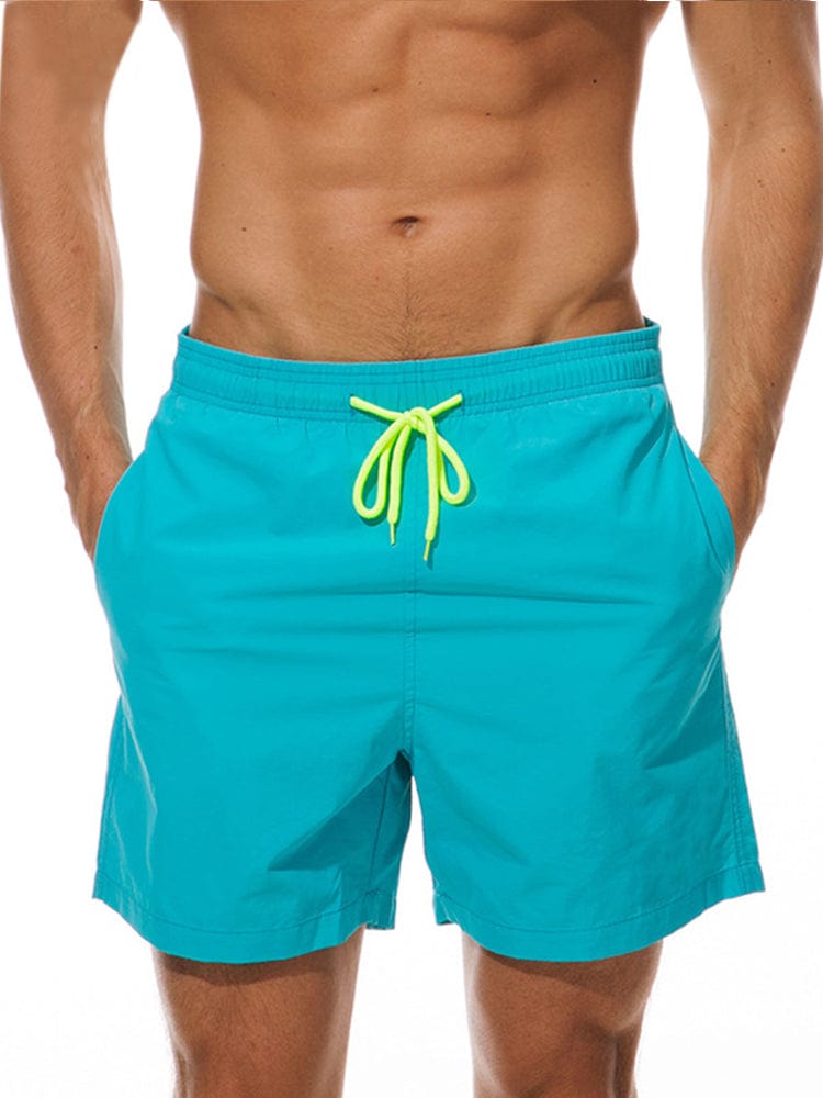 menaful Sky Blue / M Men's Beach Shorts Sports Pants