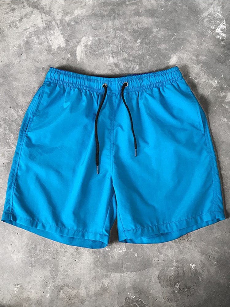 menaful Sky Blue / M Men's Candy Color Cropped Pants