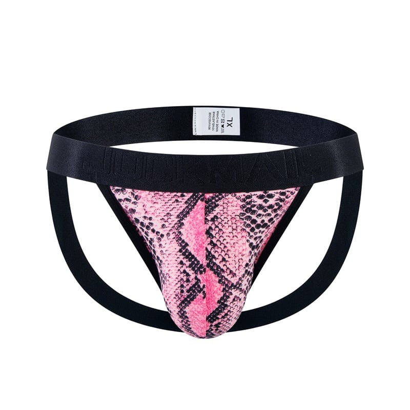 Menaful™ snake pink / M Men's Sexy Leopard and Snake Print Thong