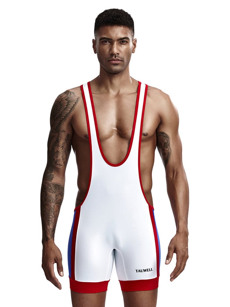 menaful Stitching Bodysuit