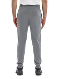 menaful Stretch-fit Running Track Joggers-Grey