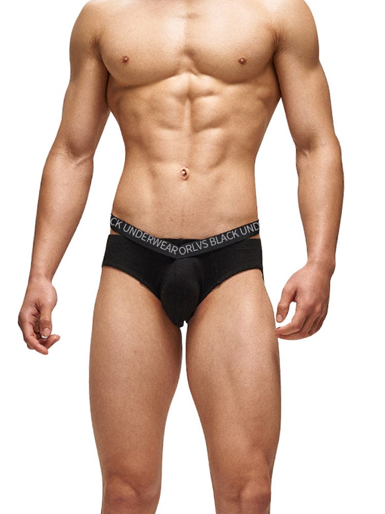 menaful Suspender Underwear Pure Cotton Briefs