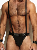 menaful Tough Guy Hormones Genuine Leather Harness