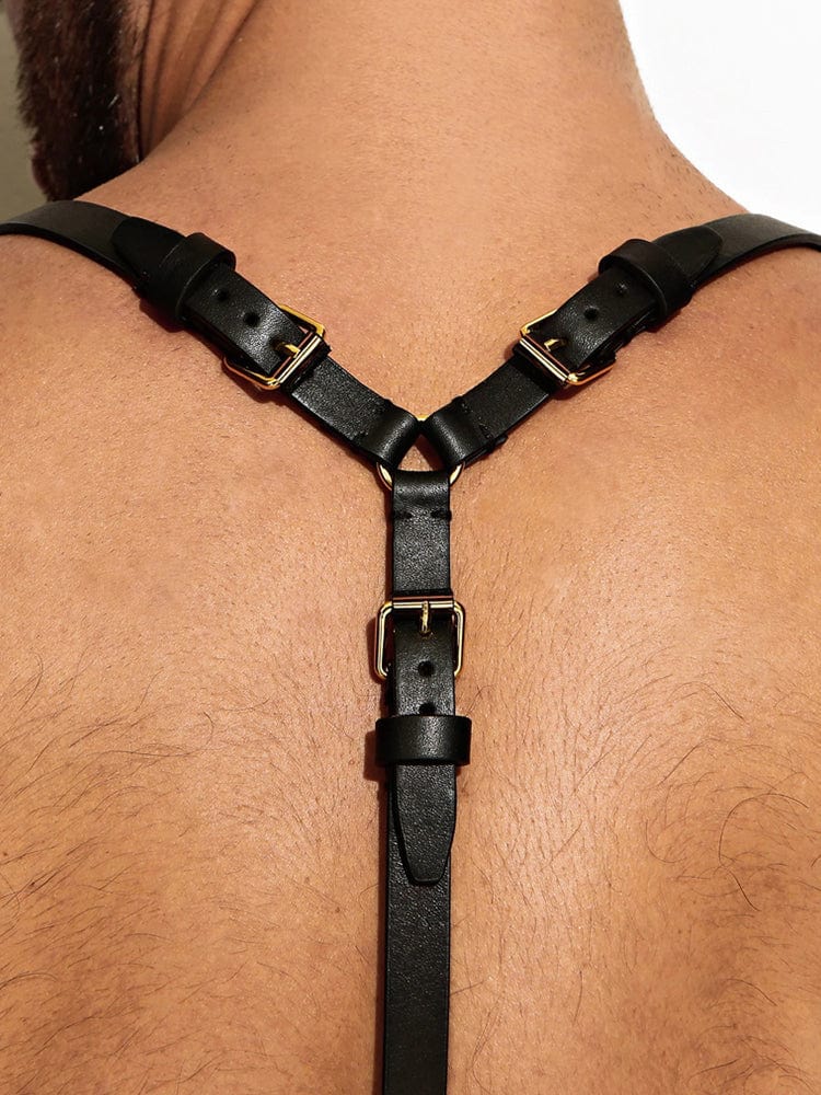 menaful Tough Guy Hormones Genuine Leather Harness